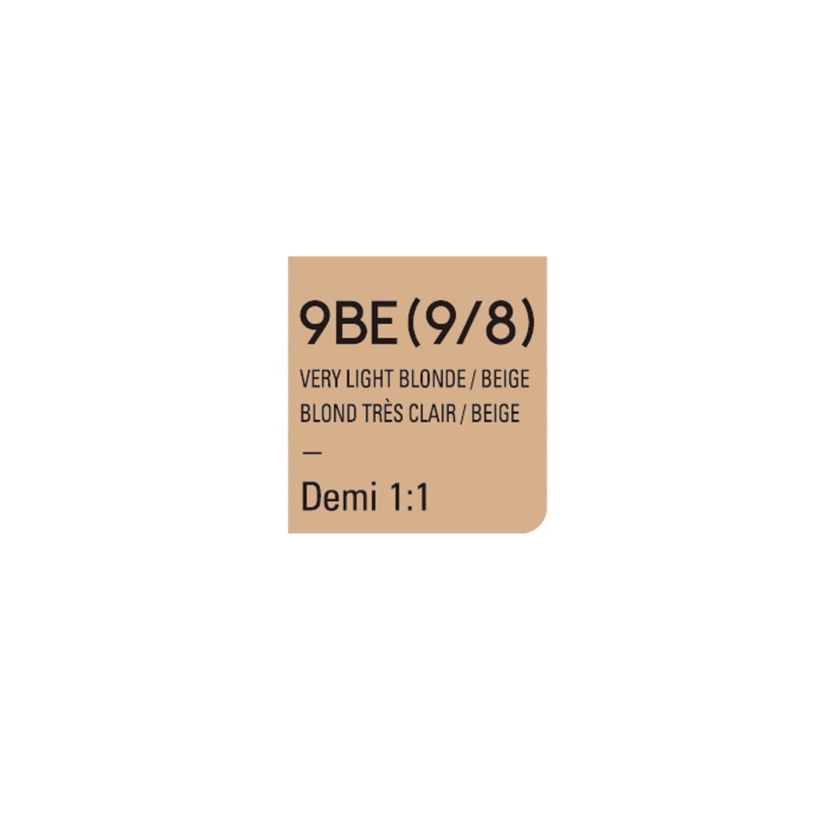 Sophistone Demi Color 9BE 60 ml