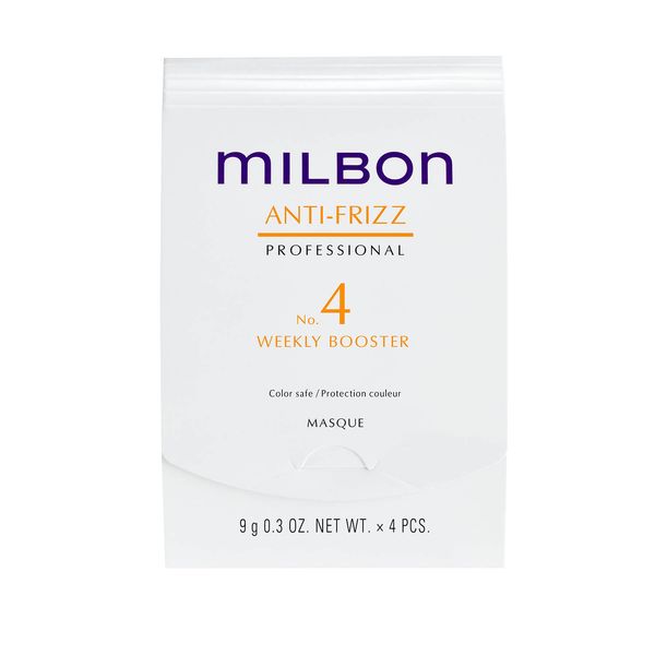 Hovedbilde Milbon Anti-Frizz No 4 Weekly Booster 9gr'4 x 10