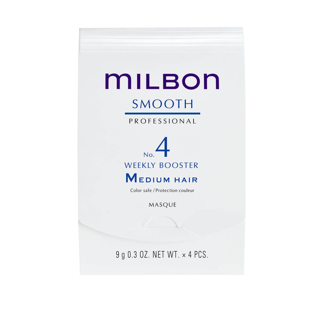 Milbon Smooth No 4 Weekly Booster Medium Hair 9gr*4 x 10