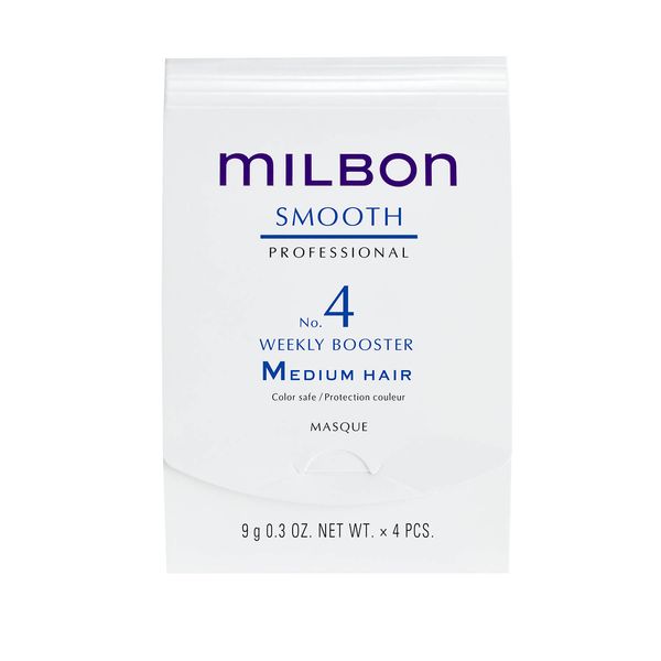 Hovedbilde Milbon Smooth No 4 Weekly Booster Medium Hair 9gr*4 x 10