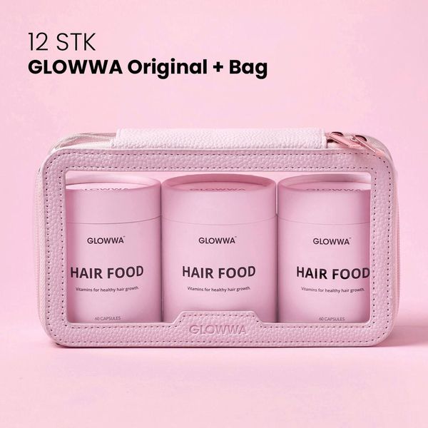 Hovedbilde Glowwa Original + Cosmetic Bag 12 pk